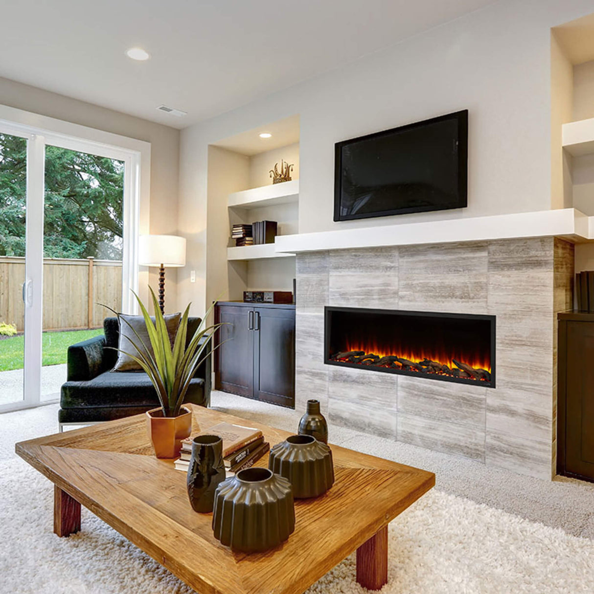 SimpliFire Scion Clean Face Linear Electric Fireplace