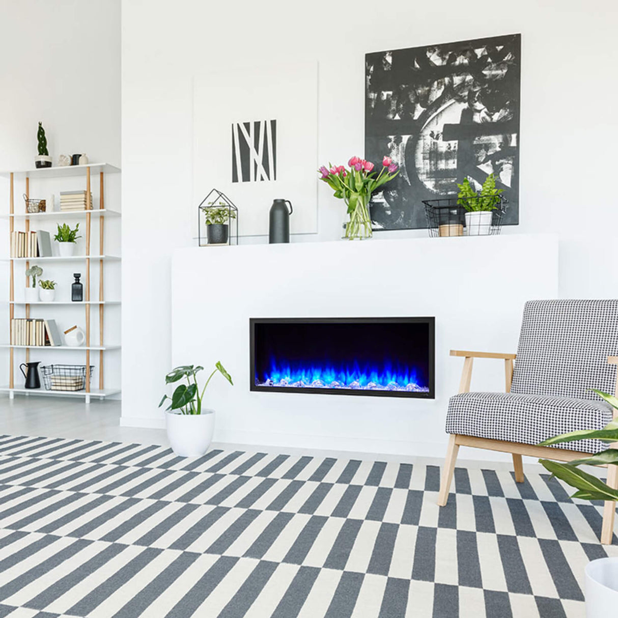 SimpliFire Scion Clean Face Linear Electric Fireplace