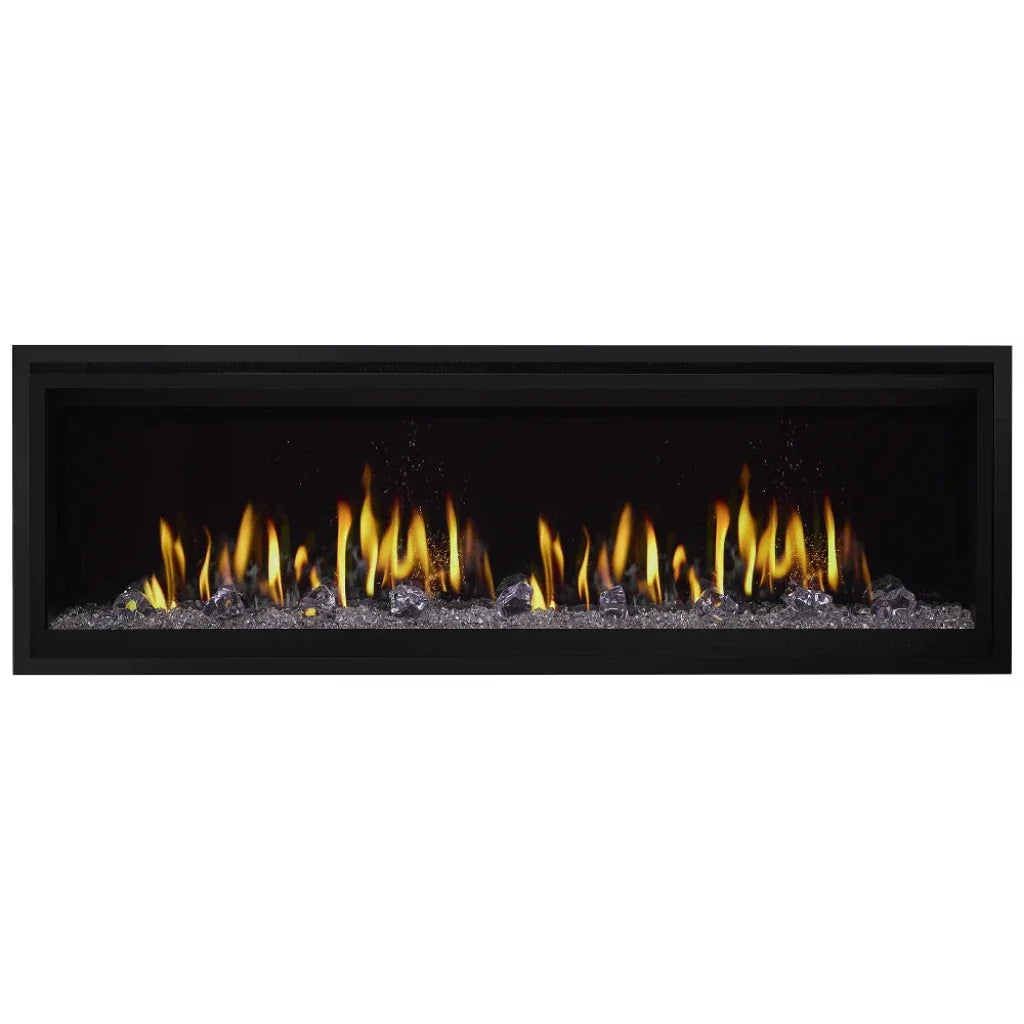 SimpliFire Allusion Edge 60-Inch Linear Built-In Virtual Electric Fireplace