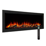 SimpliFire Forum Outdoor 55-Inch Built-In/Recessed Linear Electric Fireplace