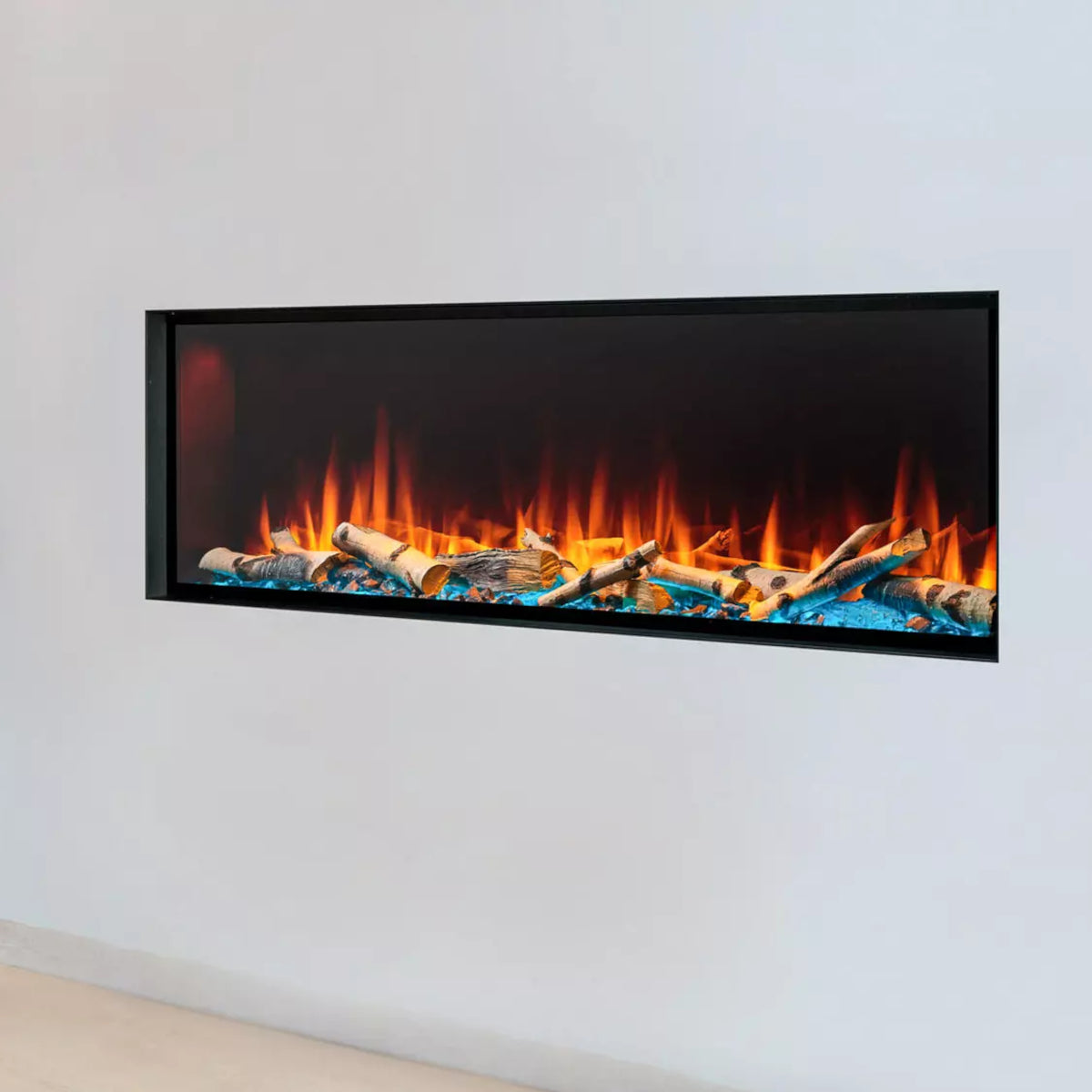 SimpliFire Forum Outdoor 55-Inch Built-In/Recessed Linear Electric Fireplace