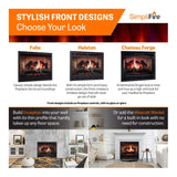 SimpliFire Inception 36" Traditional Electric Fireplace