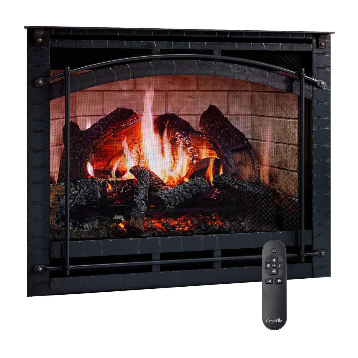 SimpliFire Inception 36" Traditional Electric Fireplace