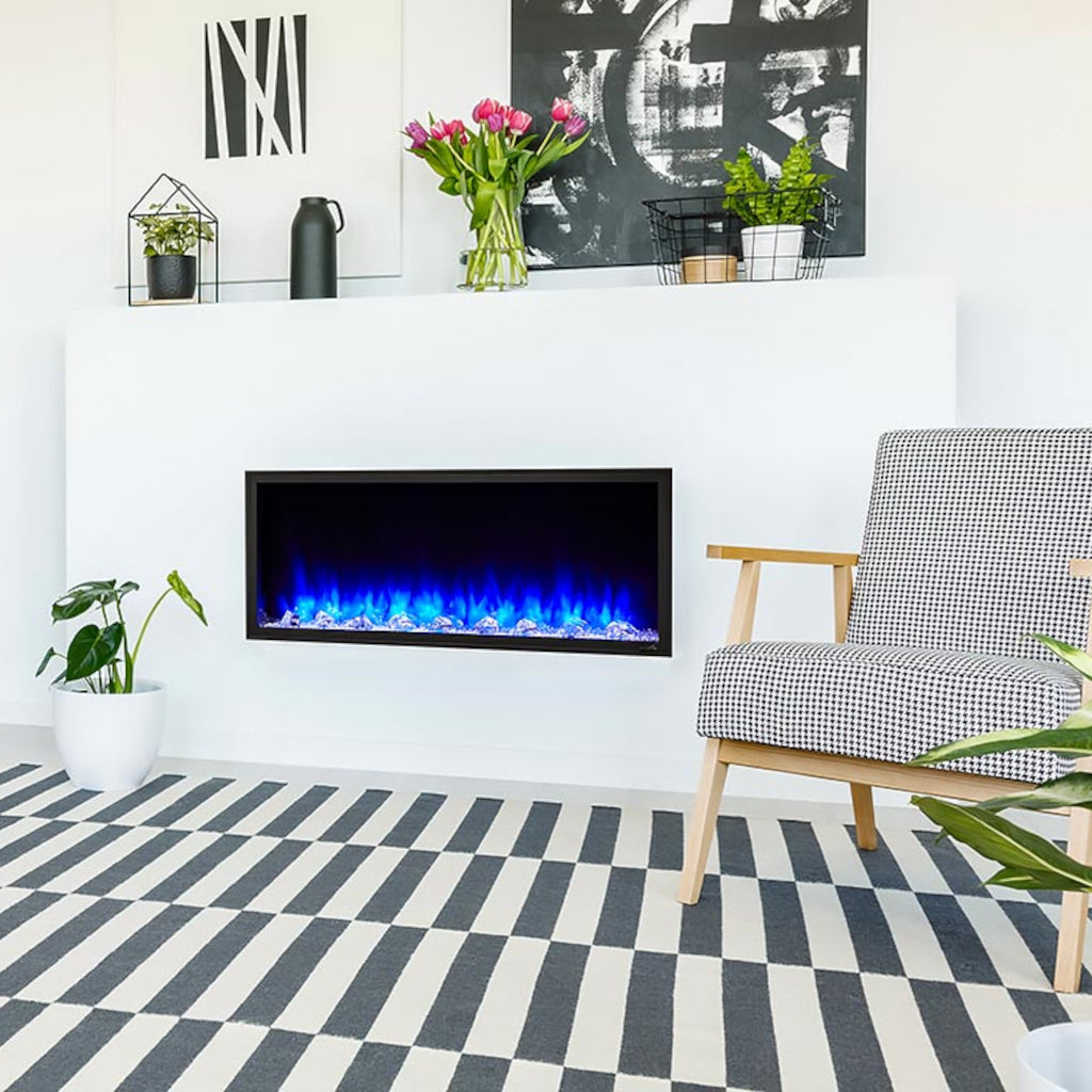 SimpliFire Scion 43-Inch Built-In Linear Electric Fireplace
