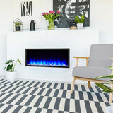 SimpliFire Scion 43-Inch Built-In Linear Electric Fireplace