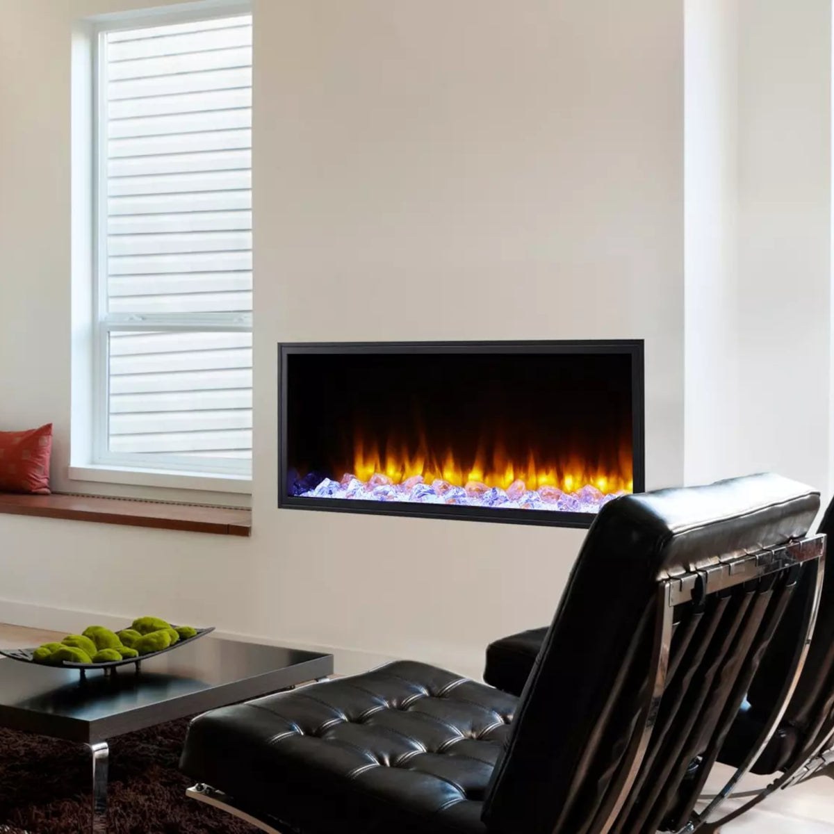 SimpliFire Scion 43-Inch Built-In Linear Electric Fireplace