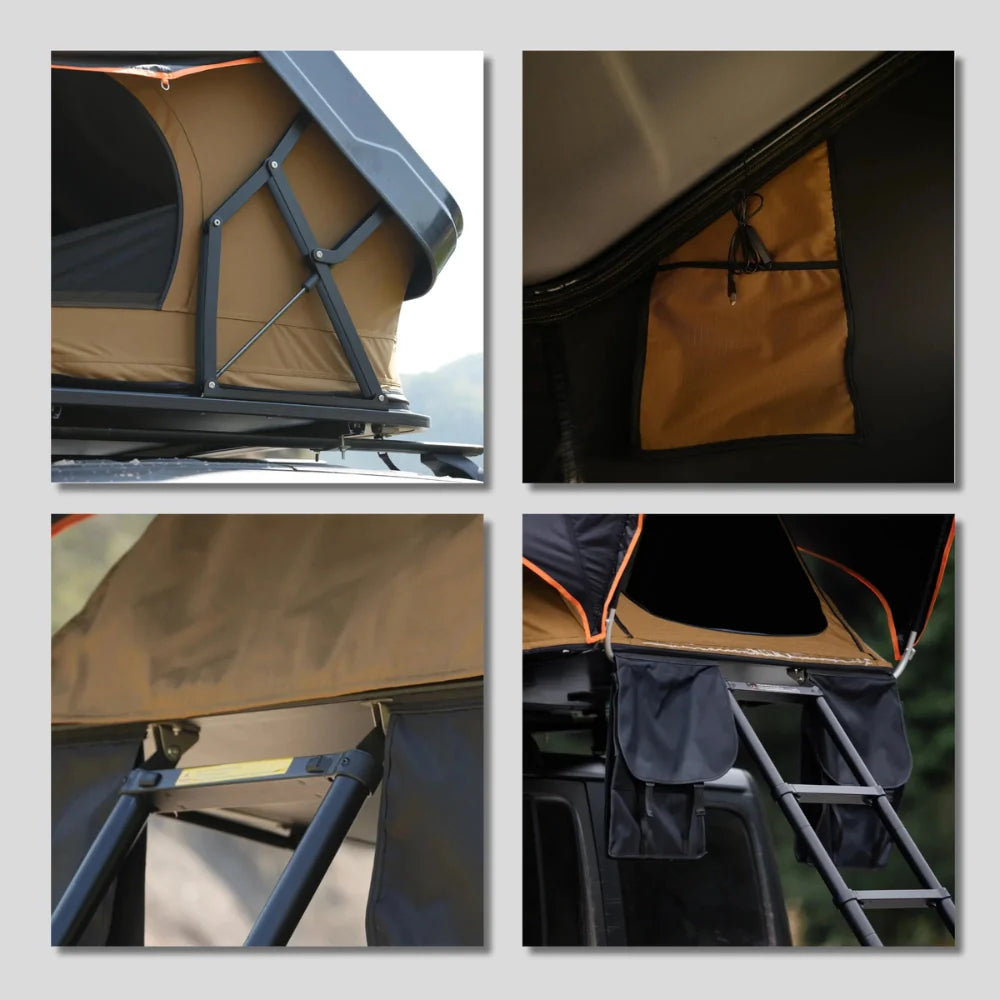 Naturnest Sirius 2 Plus XL ABS Hard Shell Roof Top Tent