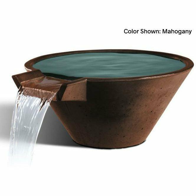 Slick Rock Concrete - Cascade Conical Water Bowl