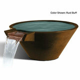 Slick Rock Concrete - Cascade Conical Water Bowl