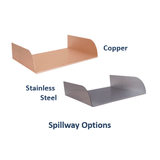 Slick Rock Concrete - Cascade Square Concrete Fire & Water Bowl