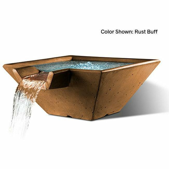 Slick Rock Concrete - Cascade Square Water Bowl