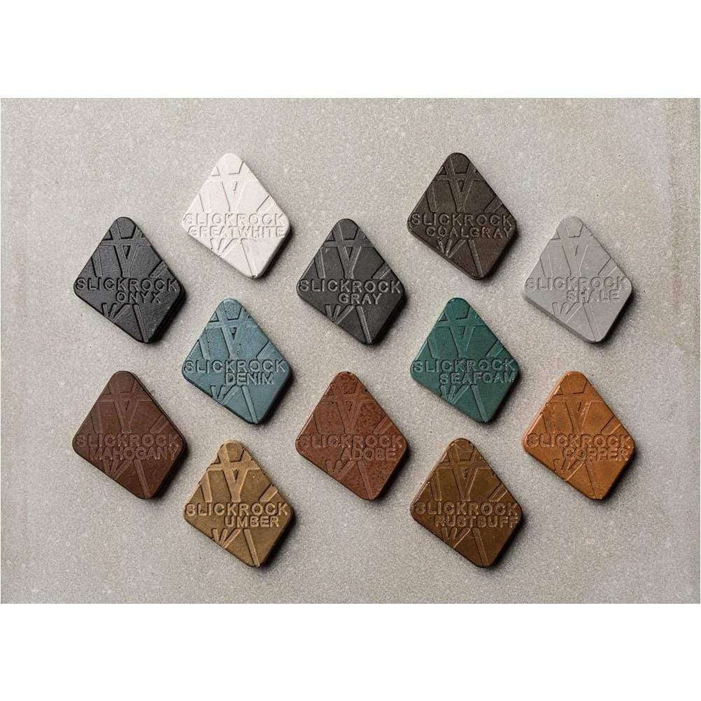 Slick Rock Concrete - Cascade Square Water Bowl