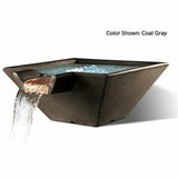 Slick Rock Concrete - Cascade Square Water Bowl