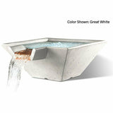 Slick Rock Concrete - Cascade Square Water Bowl
