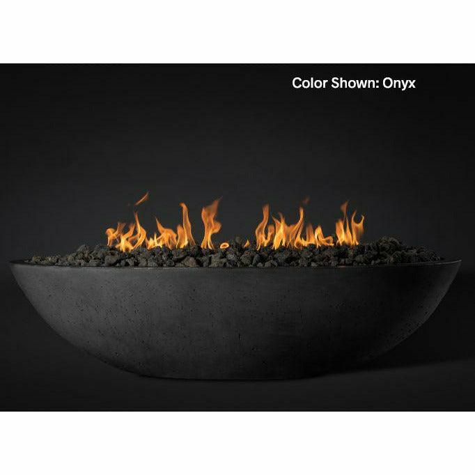 Slick Rock Concrete Oasis 60" Oval Concrete Fire Pit Bowl