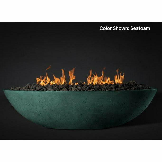 Slick Rock Concrete Oasis 60" Oval Concrete Fire Pit Bowl