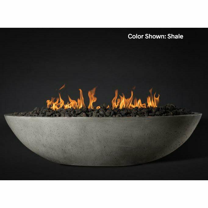 Slick Rock Concrete Oasis 60" Oval Concrete Fire Pit Bowl
