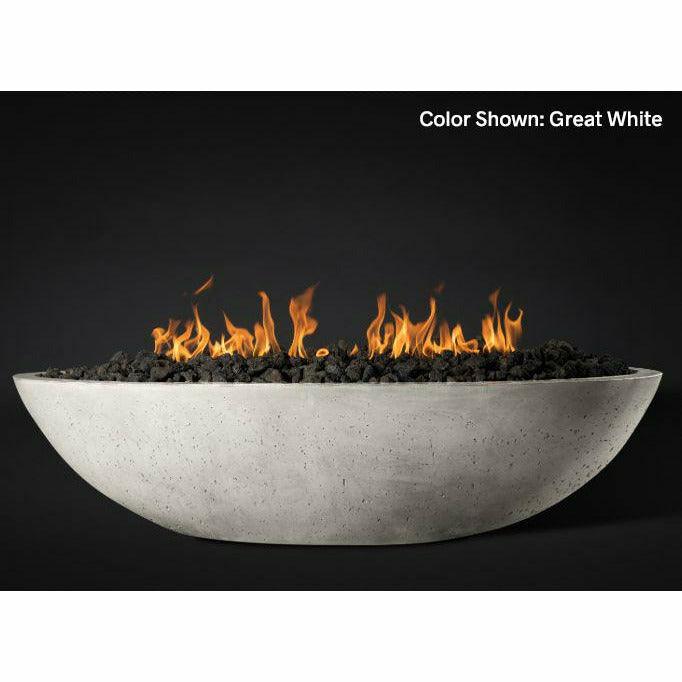 Slick Rock Concrete Oasis 60" Oval Concrete Fire Pit Bowl