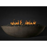 Slick Rock Concrete Oasis 60" Oval Concrete Fire Pit Bowl