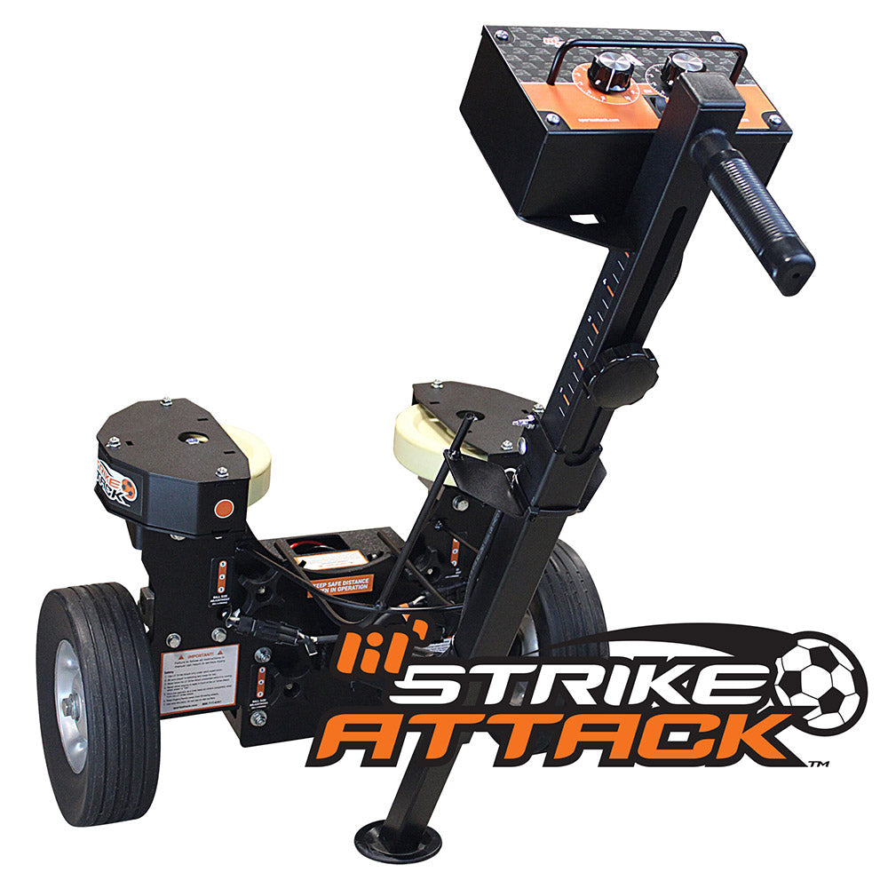 Sports Attack Lil’ Strike Attack 12V DC Soccer Machine Training Launcher