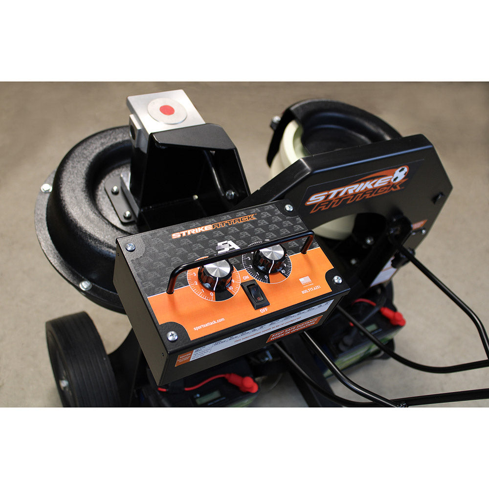 Sports Attack Strike Attack Soccer Machine 12V DC Battery‑Powered Precision Ball Delivery Training System