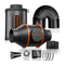 Spider Farmer 4-Inch 205 CFM Inline Fan Kits with Speed Controller Grow Tent Ventilation System