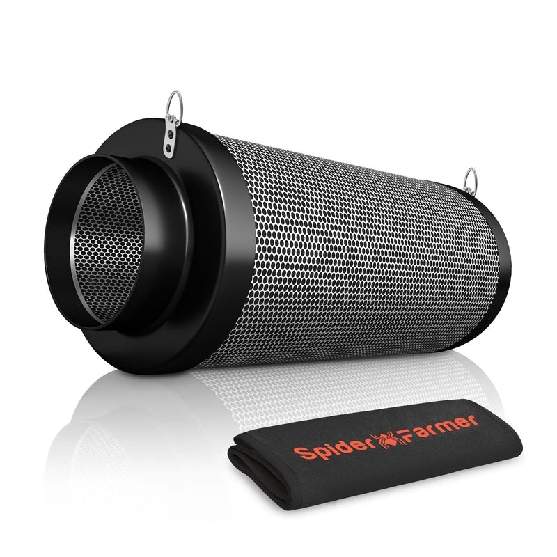 Spider Farmer 4 Inch/6 Inch Air Carbon Filter Odor Control for Inline Ducting Fan