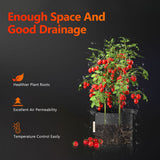 Spider Farmer 5-pack 11 gallon grow bags Heavy Duty 300G Thickened Nonwoven Plant Fabric Pots with Handles