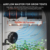 Spider Farmer 6" EC Motor Clip Fan for Grow Tents 2026