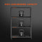 Spider Farmer SF600 growshelves Indoor Led Grow Light and Metal Plant Stand with Plant Trays