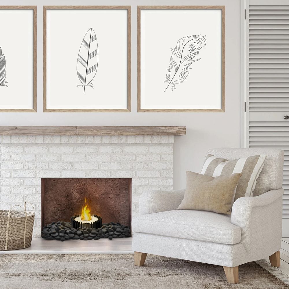 The Bio Flame Ethanol Fireplace Insert - Thumbnail 3
