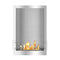 The Bio Flame 24-Inch Smart Firebox SS Built-in Ethanol Fireplace