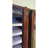 The Reagan Dual-Zone Climate Controlled Spanish Cedar Humidor Cabinet | 4,000 Cigars