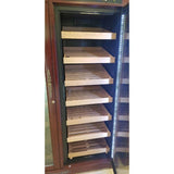 The Reagan Dual-Zone Climate Controlled Spanish Cedar Humidor Cabinet | 4,000 Cigars