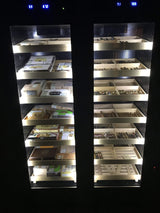 The Reagan Dual-Zone Climate Controlled Spanish Cedar Humidor Cabinet | 4,000 Cigars