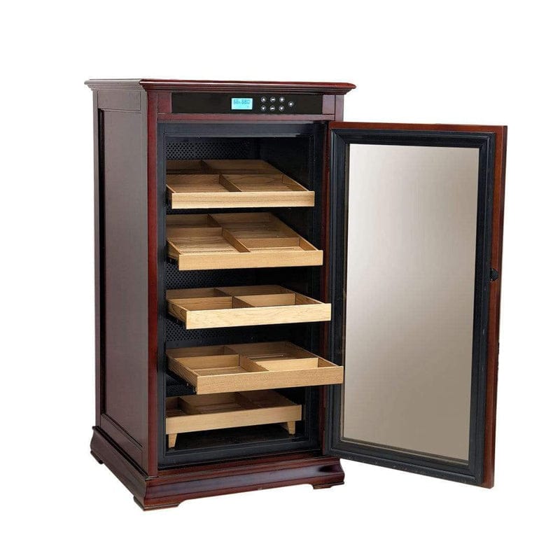 Redford Electronic Cabinet Cigar Humidor 1,250 Cigars Climate-Controlled Storage Cabinet