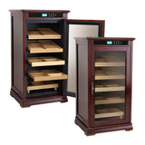 Redford Electronic Cabinet Cigar Humidor 1,250 Cigars Climate-Controlled Storage Cabinet