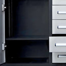 Chery Industrial 7ft Heavy Duty Workbench with 10 Drawers & 2 Cabinets