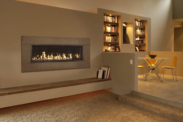Town & Country TCWS54 Linear Direct Vent Fireplace