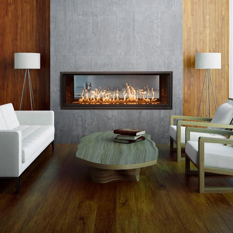 Town & Country TCWS54 Linear See-Thru Direct Vent Fireplace