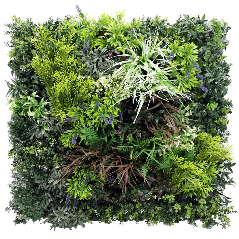 Designer Plants USA Tropical Forest Artificial Vertical Garden Wall 35" x 35" UV Resistant