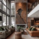 The Drifter - Metal Wall Art