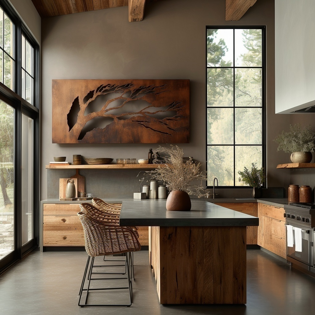 The Gale - Metal Wall Art