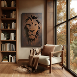 The Lion - Metal Wall Art