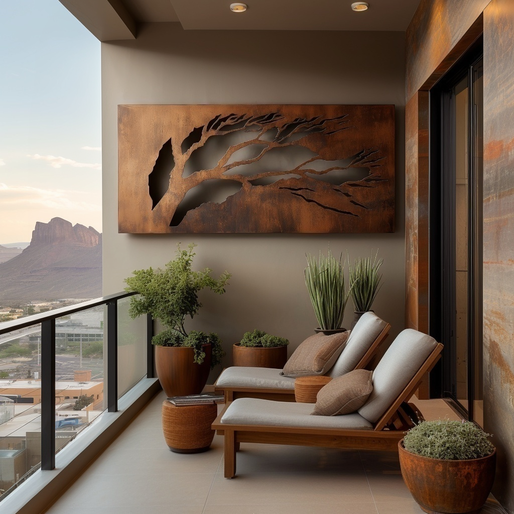 The Gale - Metal Wall Art