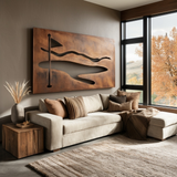 The Fairway - Metal Wall Art