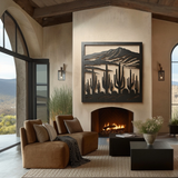 The Wild Sonora - Metal Wall Art