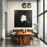 The Alaska - Metal Wall Art