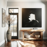 The Alaska - Metal Wall Art