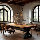 Carbon Designs The Virginia Dining Table - Wood